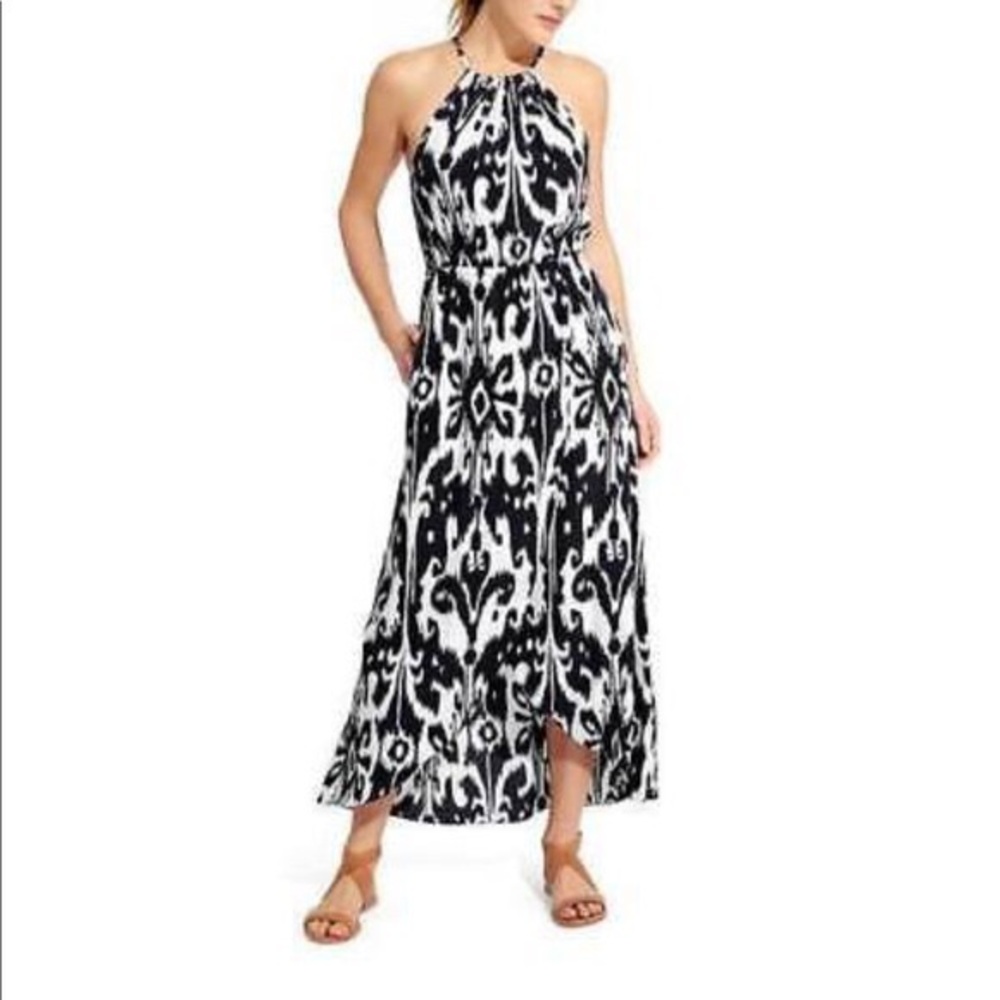 Athleta Ikat Bloom Ripple dress XXS